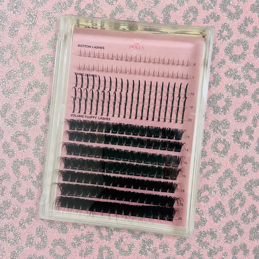 “That girl” lash clusters