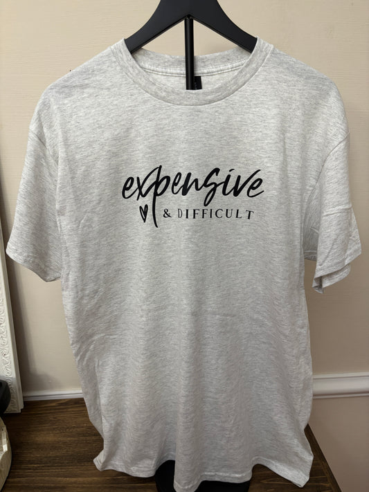 Expensive & difficult T-shirt